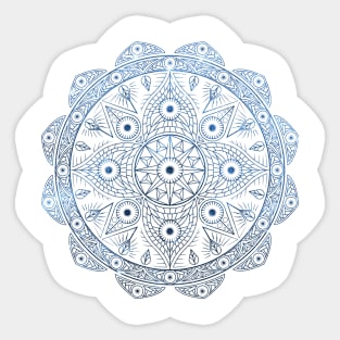 Sky Mandala Sticker